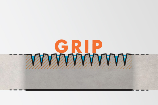 Slip Grip 800-1500+/-SF Tile & Stone Floor & Deck Safety