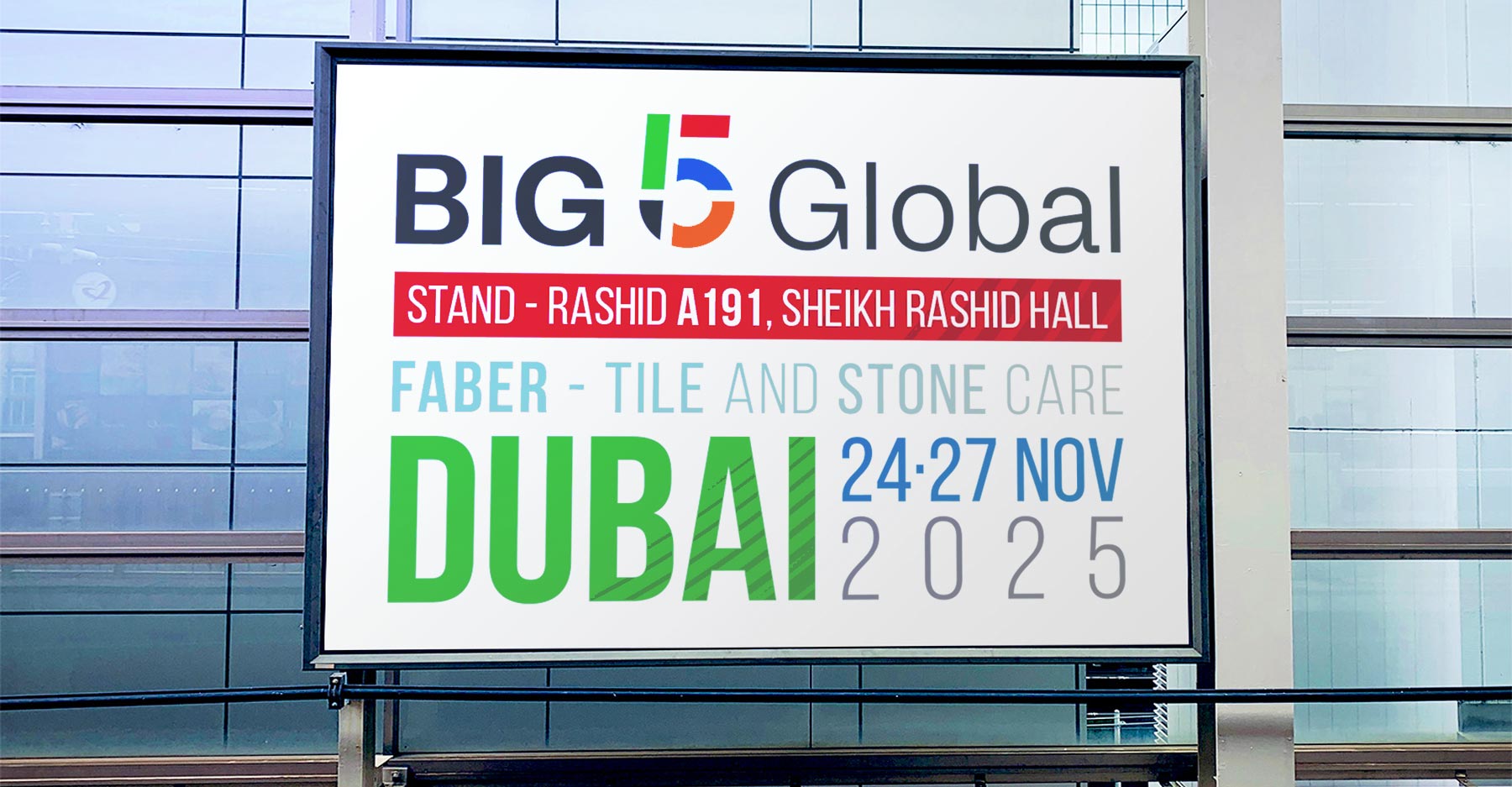 Faber @ BIG 5 Global - Dubai 2025 